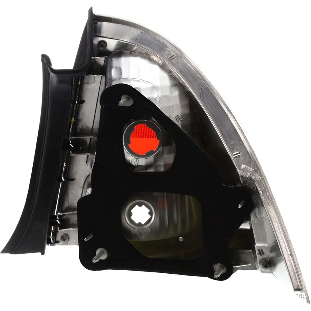 Evan-Fischer Tail Light Lens and Housing Compatible with 2006-2009 Ford Fusion - CAPA Driver Side