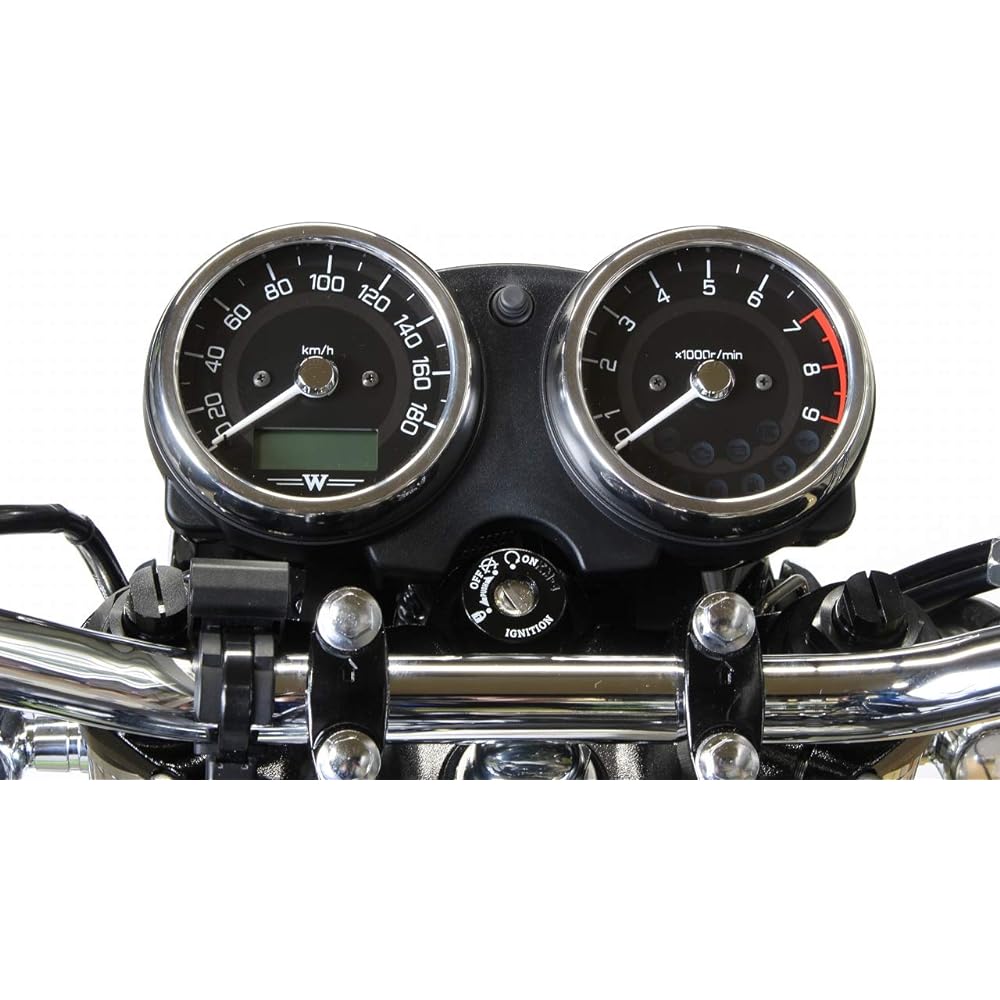 POSH Motorcycle Supplies Rising Meter Stay W800 (2020) Black 043076-06