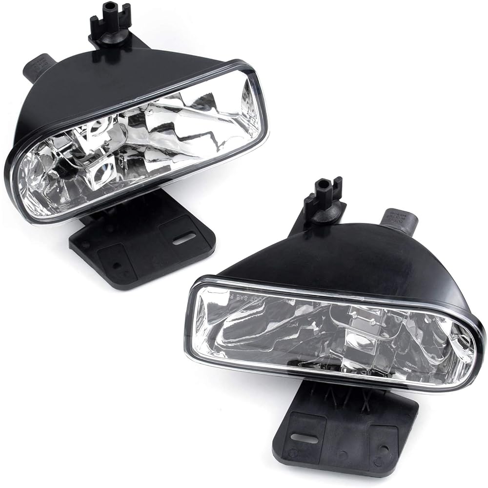 , FL7084 Fit For 1999-2002 Sierra / 2000-2006 Yukon Pickup Truck SUV Clear Fog Lights
