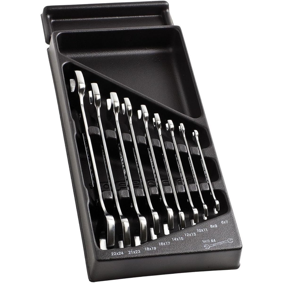 FACOM Open End Wrench Metric Size 9 Piece Set MOD.44-1