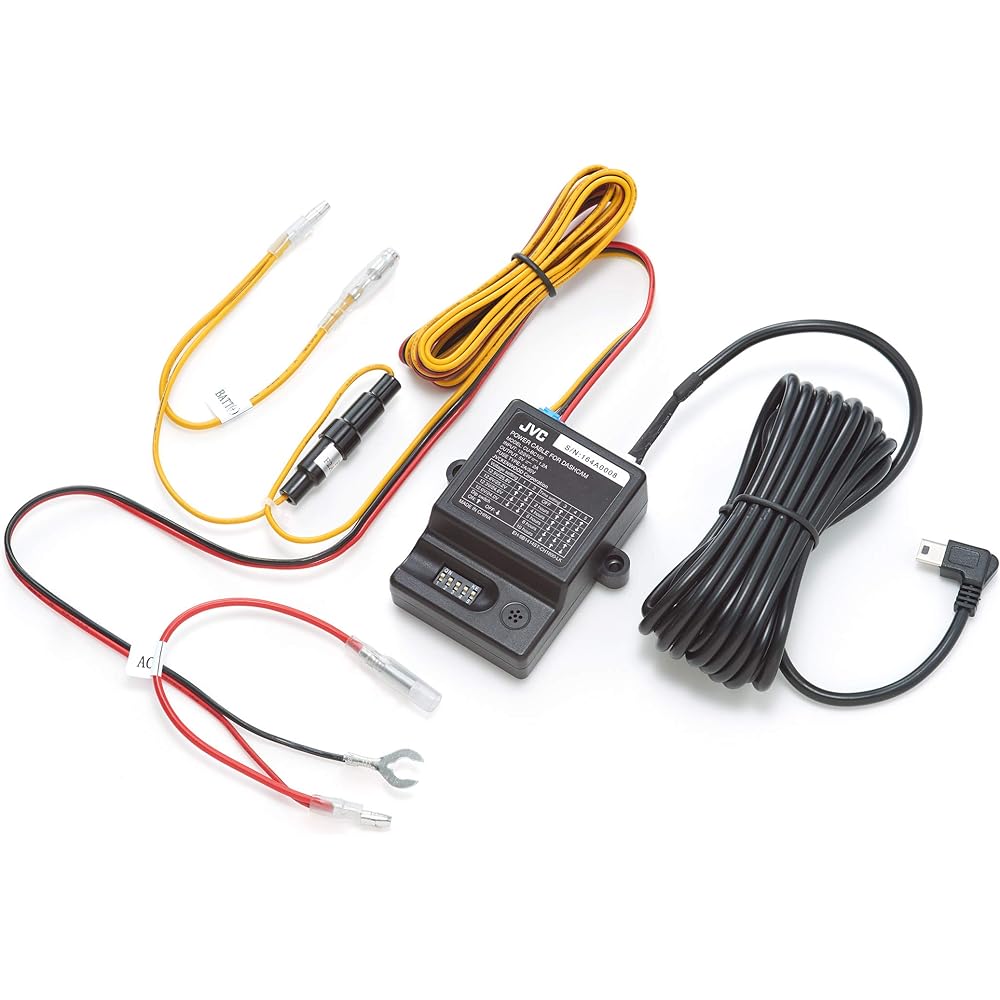 JVC KENWOOD GC-TR100-B DRV-CW560 Dedicated parking monitoring cable CU-BC100