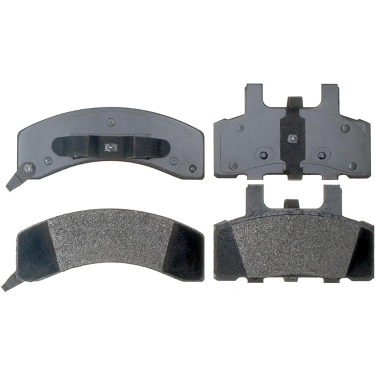 ACDelco 17D369MX Professional Severe Duty Semi-Metallic Front Disc Brake Pad Set