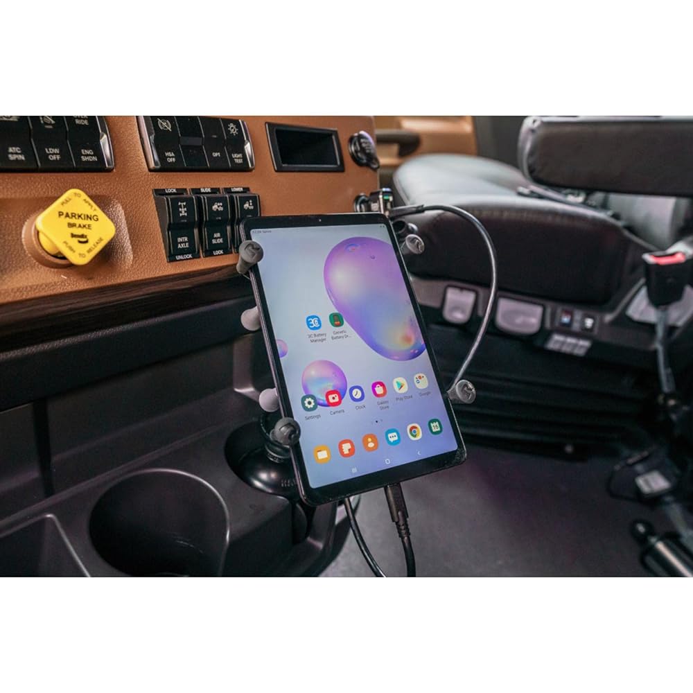RAM MOUNTS Mount X Grip for iPad mini with tether Black RAM-HOL-UN8BU