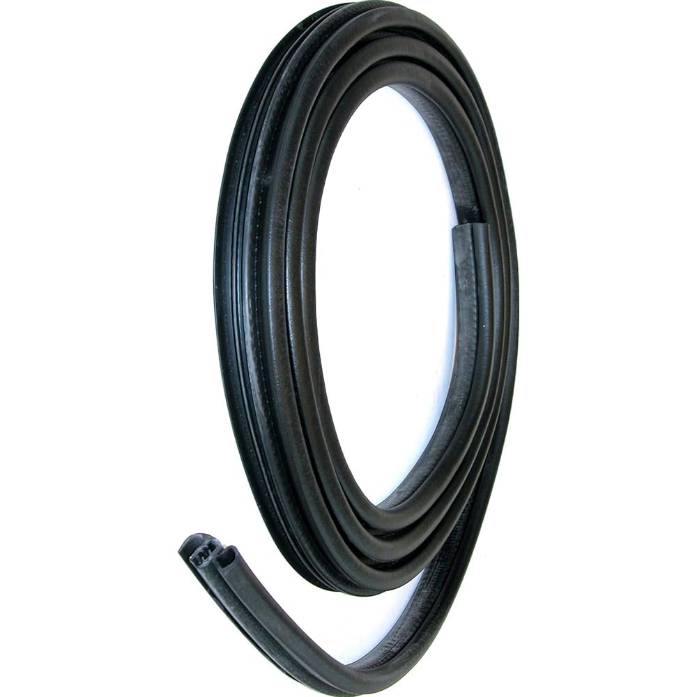 APDTY 140438 Weather strip drip door silicone made of rubber F2UZ1520708A F2UZ-1520709-A Replacement