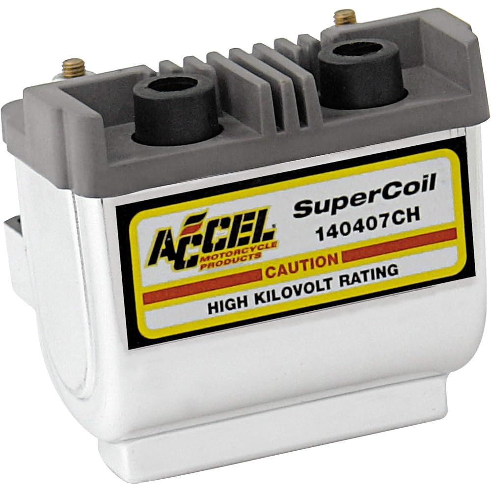 Accel 140407 CH Dual Fire Chrome Super Coil