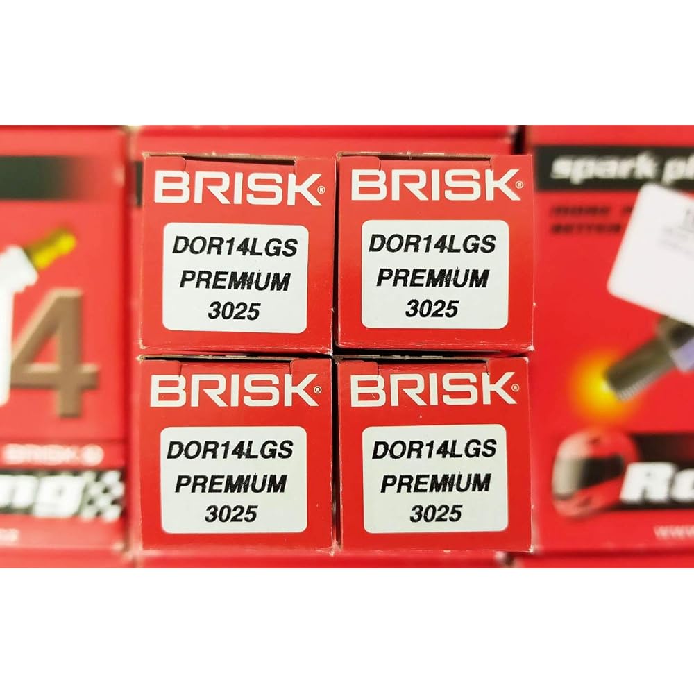 BRISK plug DOR14LGS x 4 pieces set