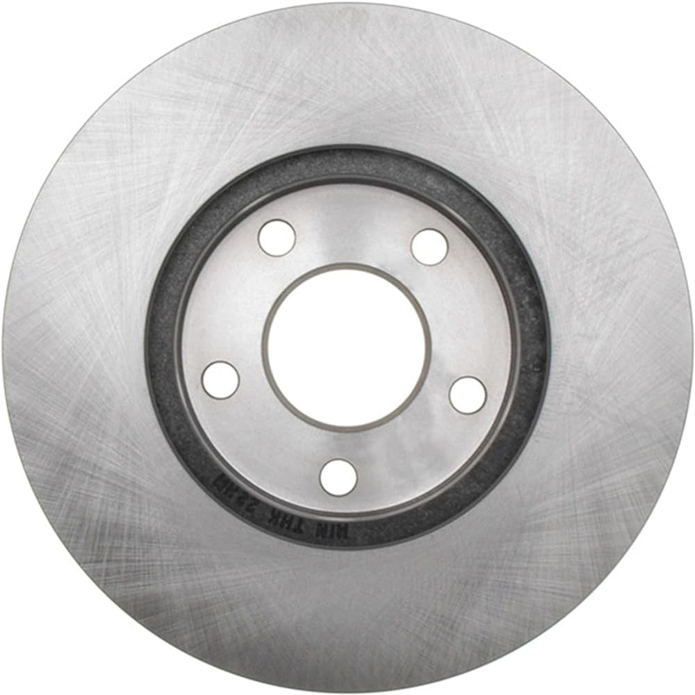 ACDelco 18A2458A Advantage Non-Coated Front Disc Brake Rotor