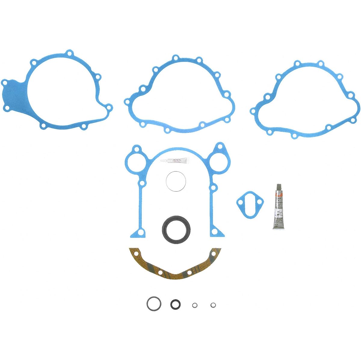 Fel Pro TCS 45166 Timing cover gasket set with repair sleeve