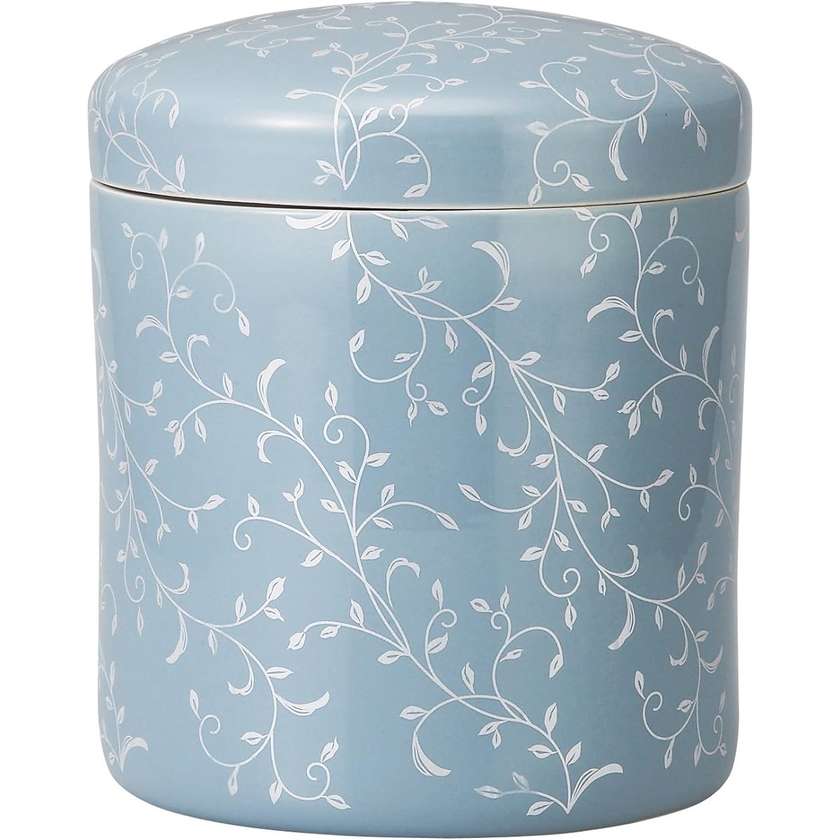 Urn Blue Grass 4 inches (Made in Japan) Sharing Urn/Ashes/Buddhist utensils/Home Memorial Service