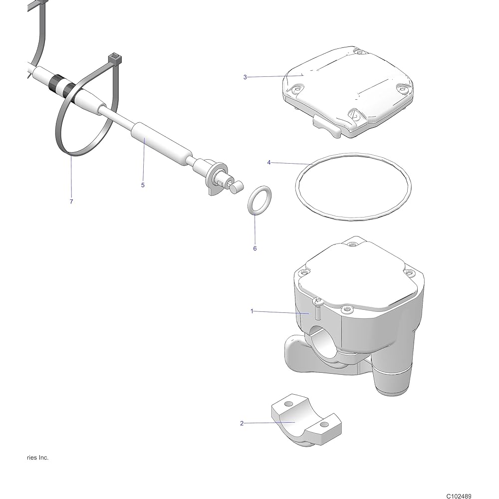 POLARIS ATV Throttle cable genuine OEM parts 7081861 quantity 1