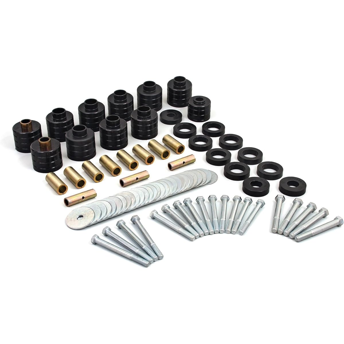 DAYSTAR JEEP CJ 1 inch high polyurethane body mount kit kit replacement product at the time of factory CJ5/7 1980 ~ 1986 4WD KJ04502BK Black in the United States