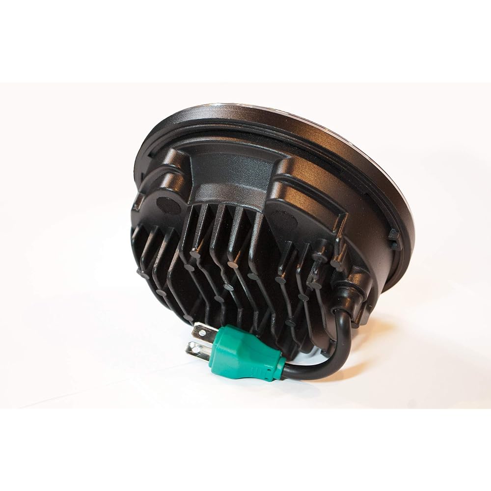 5.75" LED headlight unit black D-2027
