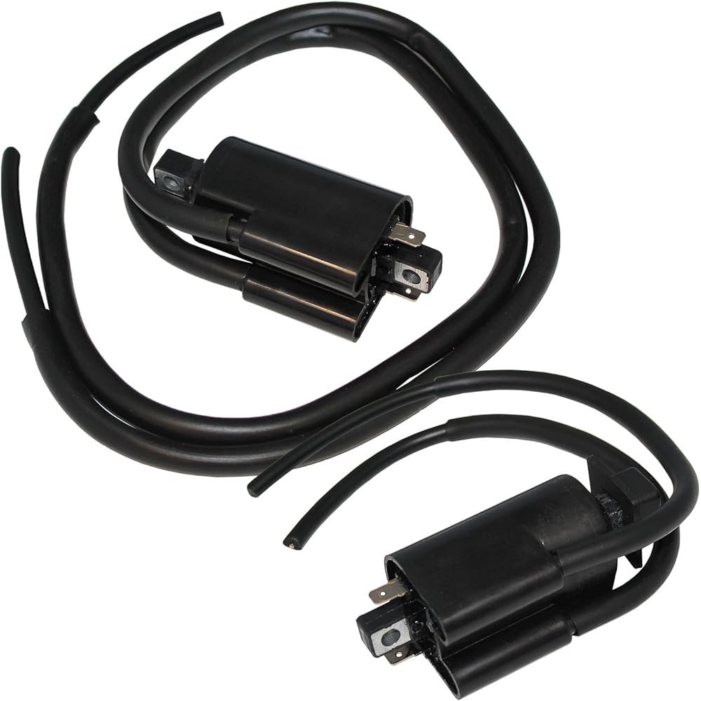 Caltric Front Rear Ignition Ignition Coil Yamaha Road Star Silverado 1600 XV1600A XV-1600A 1999 2000