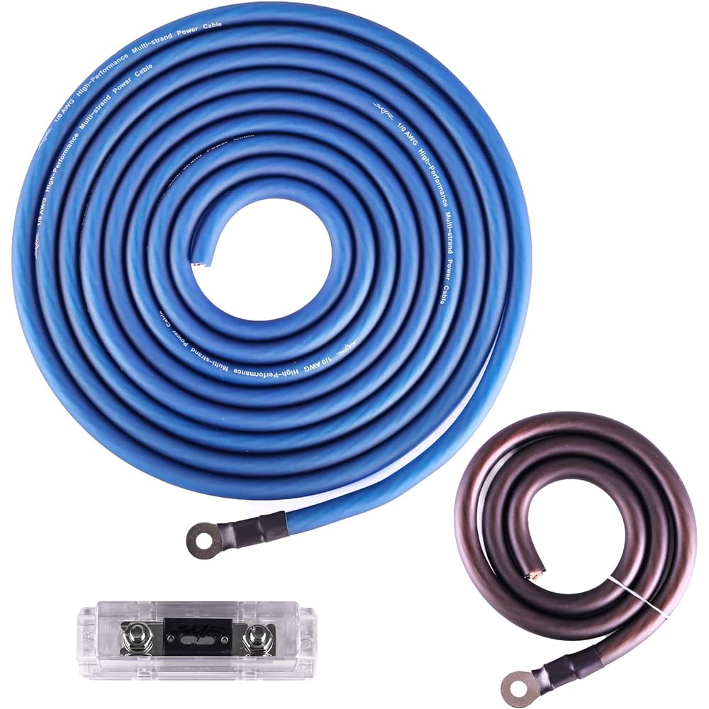 SKAR AUDIO 1/0 Gauge CCA Complete Amplifier Mounting Wiring Kit SKAR0ANL-CCA