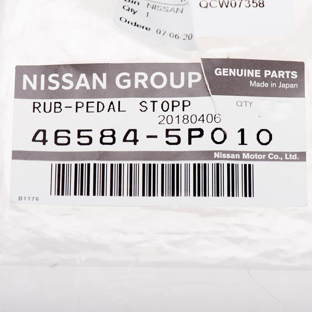 Nissan Genuine Parts -Rubber Stopper (46584-5P010)