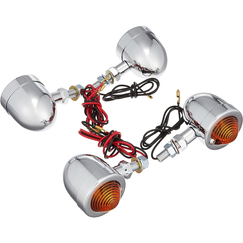 HURRICANE Bread Turn Signal Kit Clear Lens Rebel 250 Rebel 500 HA5351C