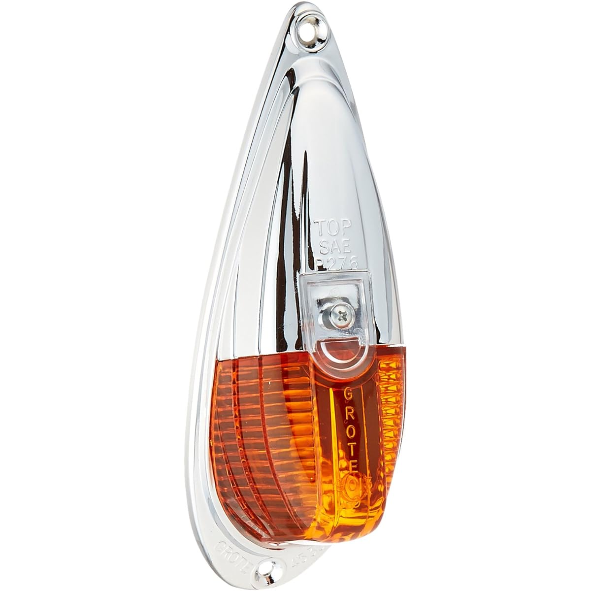 GROTE 45333 Yellow Deluxe Die Cast Cab Marker Light