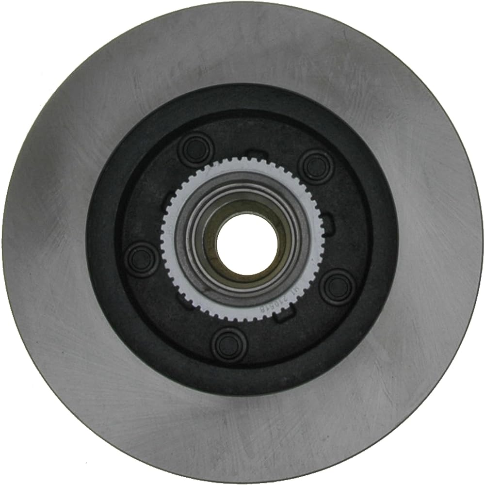ACDelco 18A878A Advantage Non-Coated Front Disc Brake Rotor and Hub Assembly