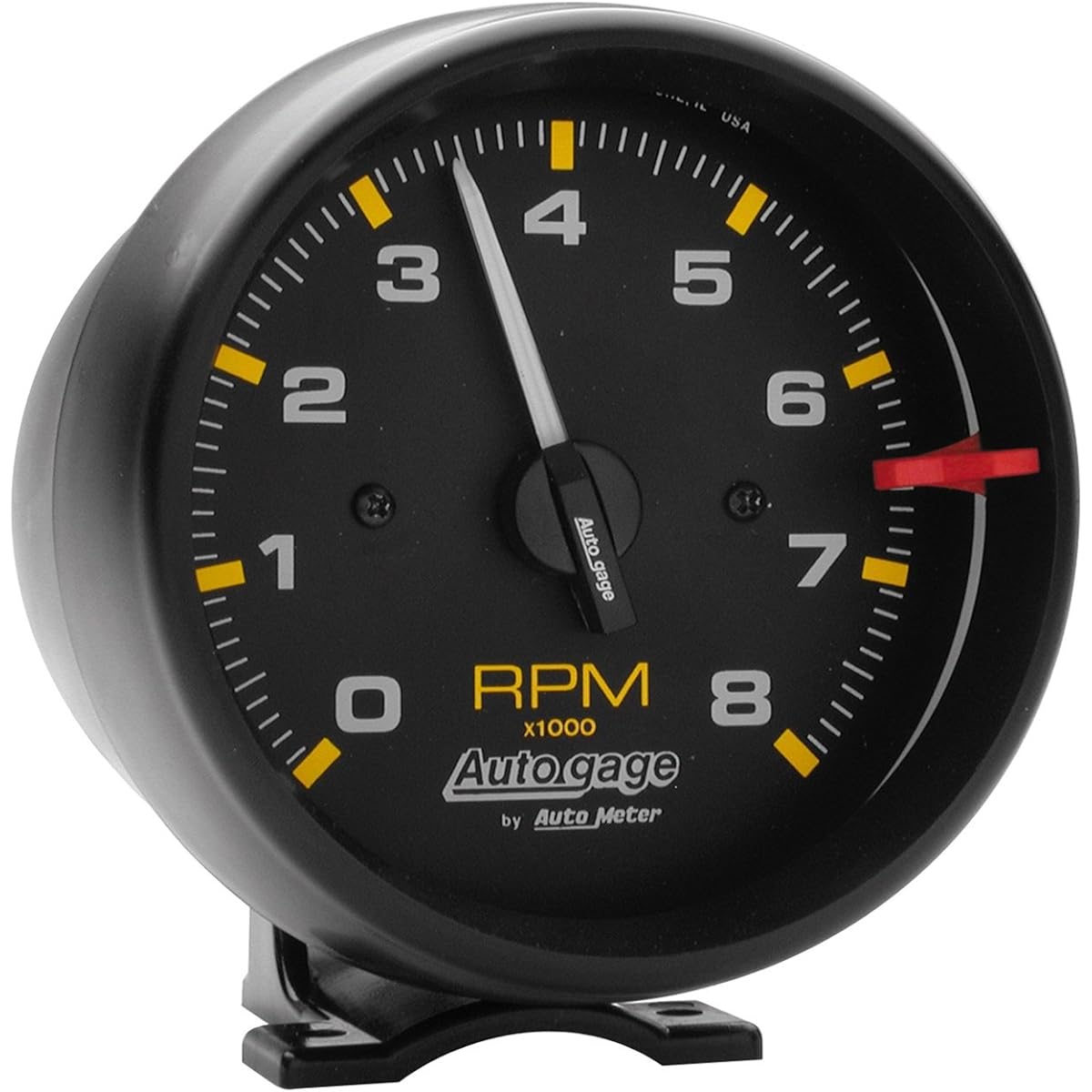 Auto Meter 2300 Auto Gauge Tachometer 3.75 inch Black Dial/Black Bezel