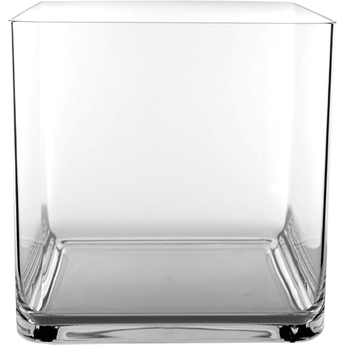 Clay PC dice 30 CLEAR Length and width approx. 25 x height approx. 25cm Vase Polycarbonate CC931304-000