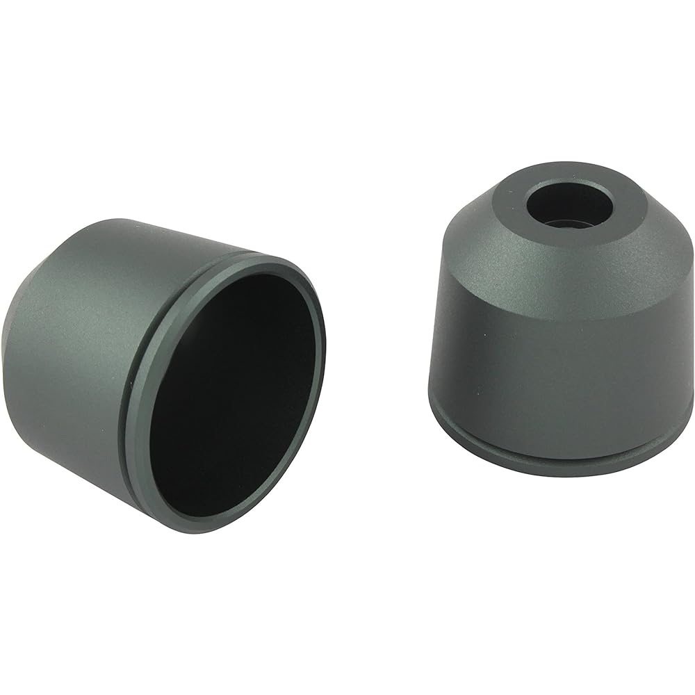 POSH Middle Weight Bar End Outer M6 Matte Titanium 032679-21 Bar End Cap