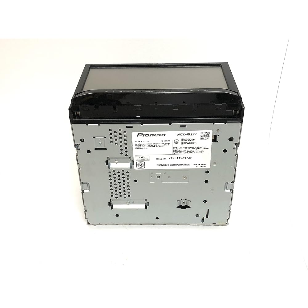 Pioneer Car Navigation AVIC-MRZ99 7 inch 2D (180mm) RakuNavi Free Map Update Full Seg DVD CD Bluetooth SD USB Carrozzeria