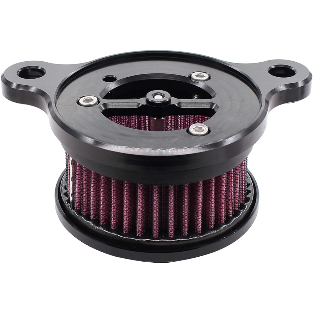 NEWYALL Air Cleaner Intake Filter System HARLEY SportSter XL 883 XL 1200 1988-2017