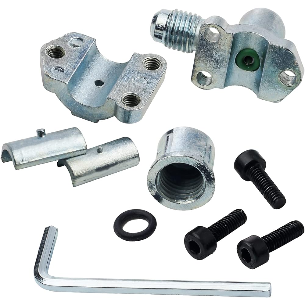 XIMOON BPV-31 Barrett Earrings Valve 3 Inn 1 Access replacement Air conditioner HVAC 1/4 inch 5/16 inch 3/8 inch 3/8 inch tubes 3 packs