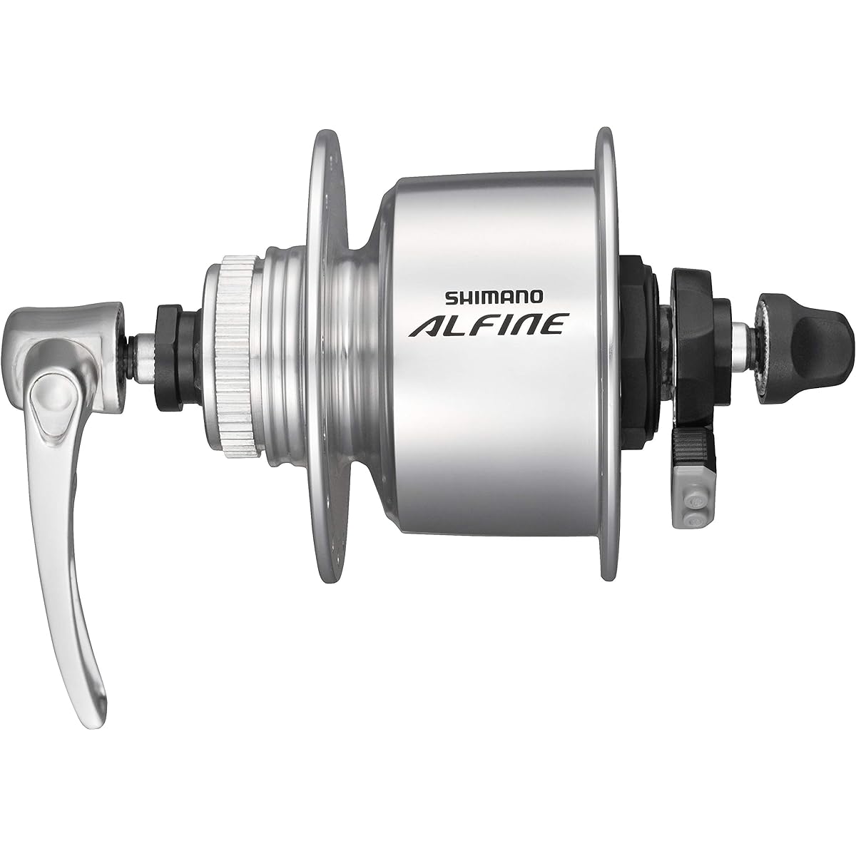 SHIMANO Hub Dynamo DH-S501 Silver 32H QR E2 6V-3.0W Center Lock Rotor Compatible OLD:100mm EDHS501BS ALFINE