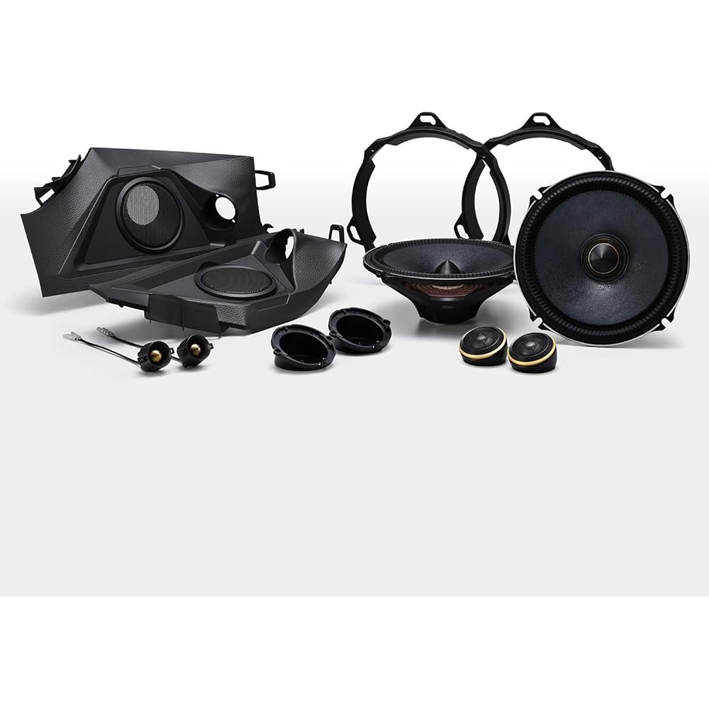 ALPINE 3WAY speaker for car models Prius (2015.12-2021.6) X2-25TW-PR