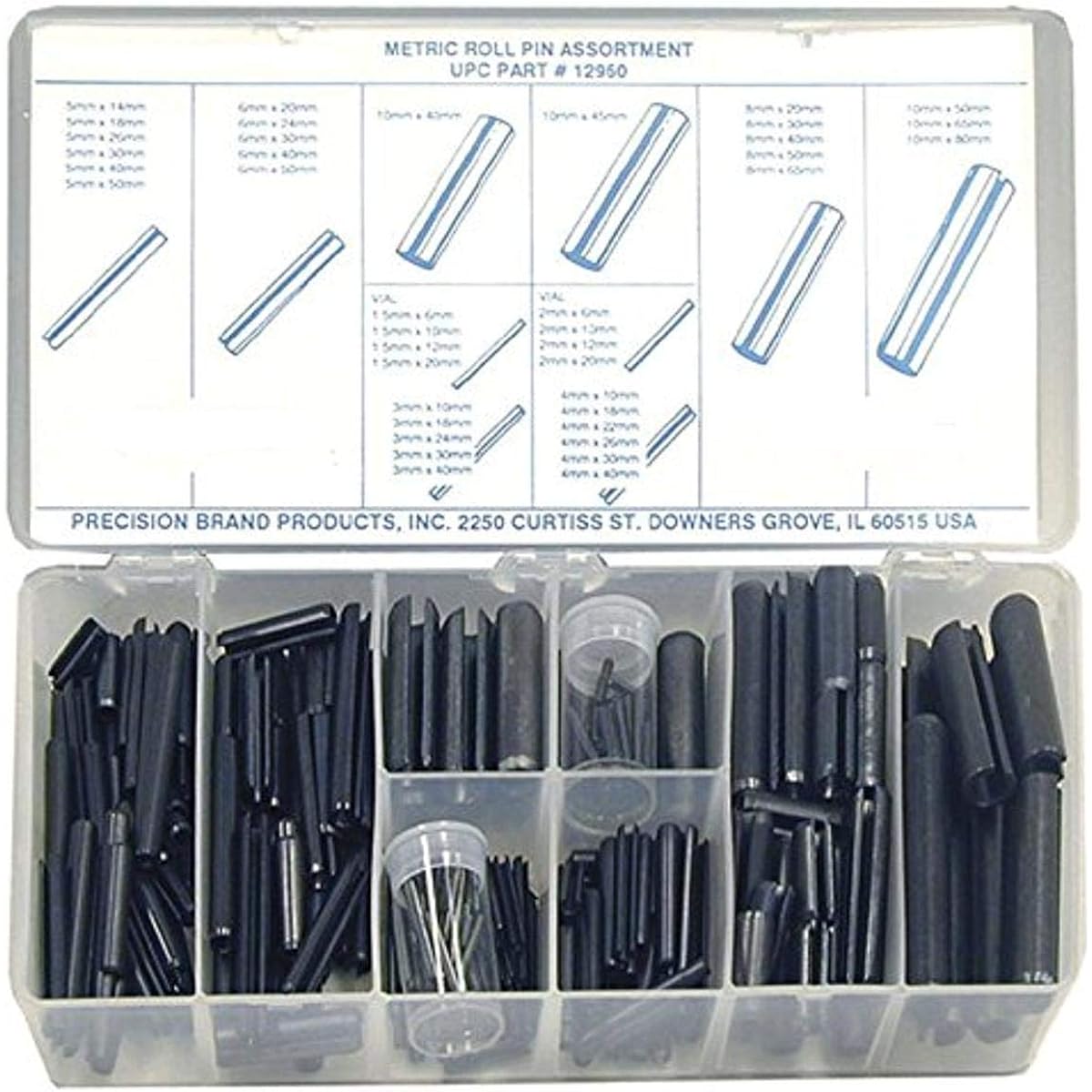 Noga Japan Roll Tweezers Metric Size 287 Pieces PBRP12960