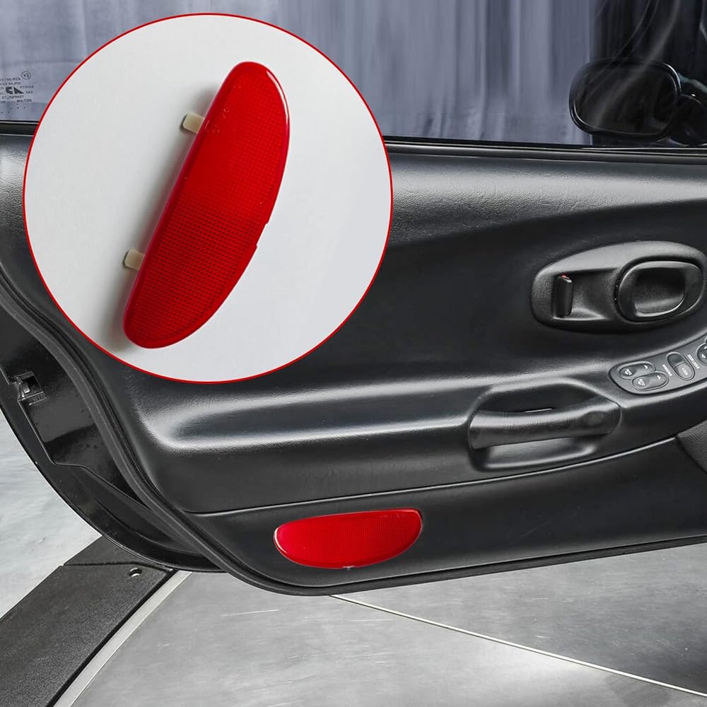 SAPUBK Red Innard Apanel Panel reflect plate C5 Corvette 1997-2004