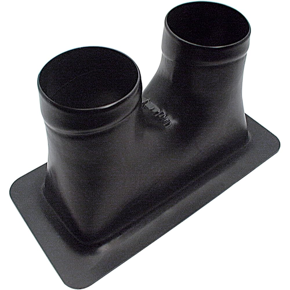 ALLSTAR ALL42144 Clear Dual Hall Plastic Brake Cooling Duct