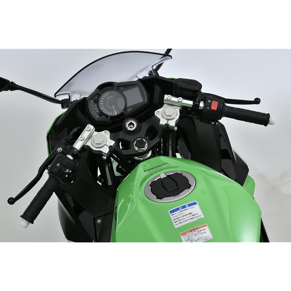 OVER RACING Sports Riding Handle Kit Silver Ninja400(18) 55-722-11