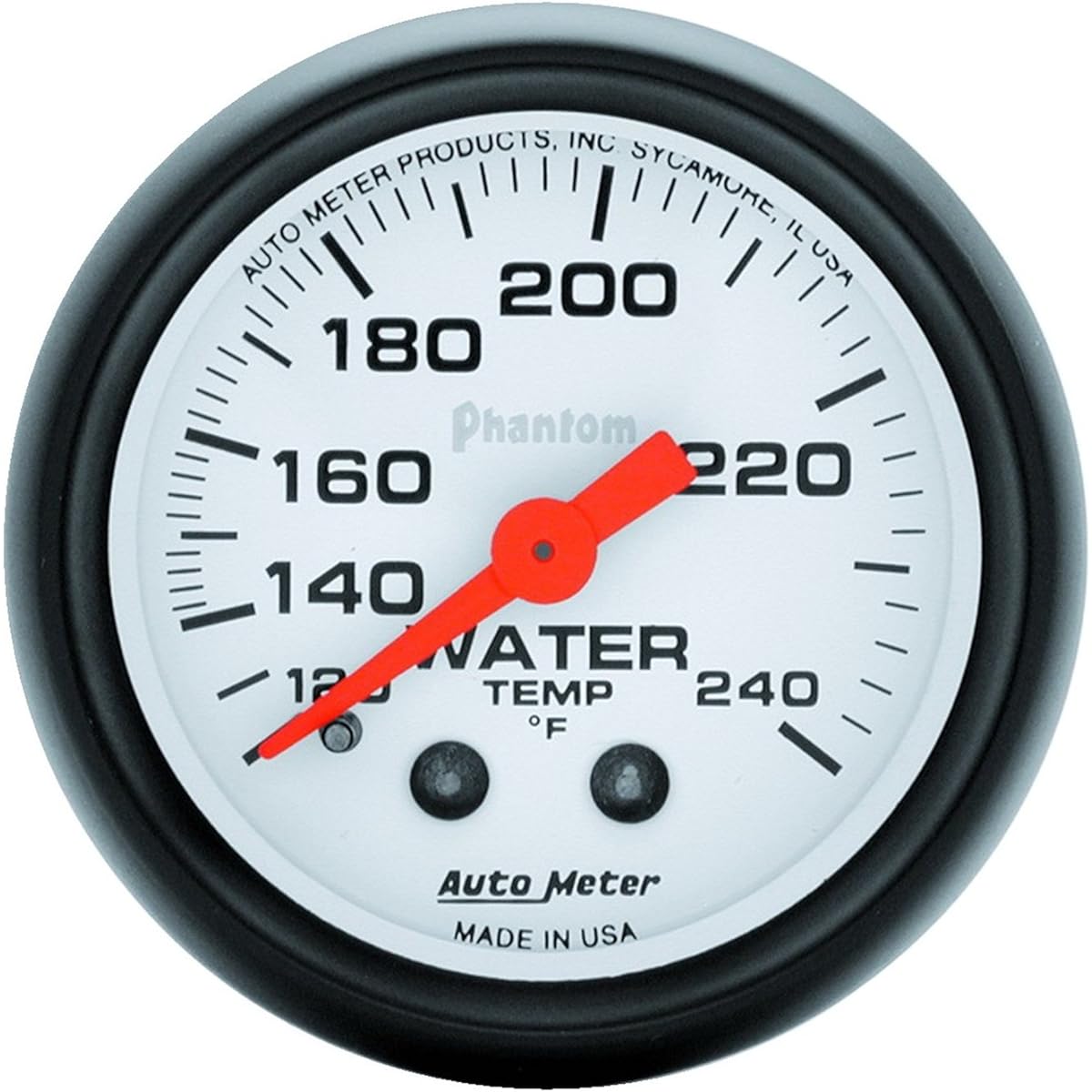 Auto Meter 5732 Phantom 機械式水温計