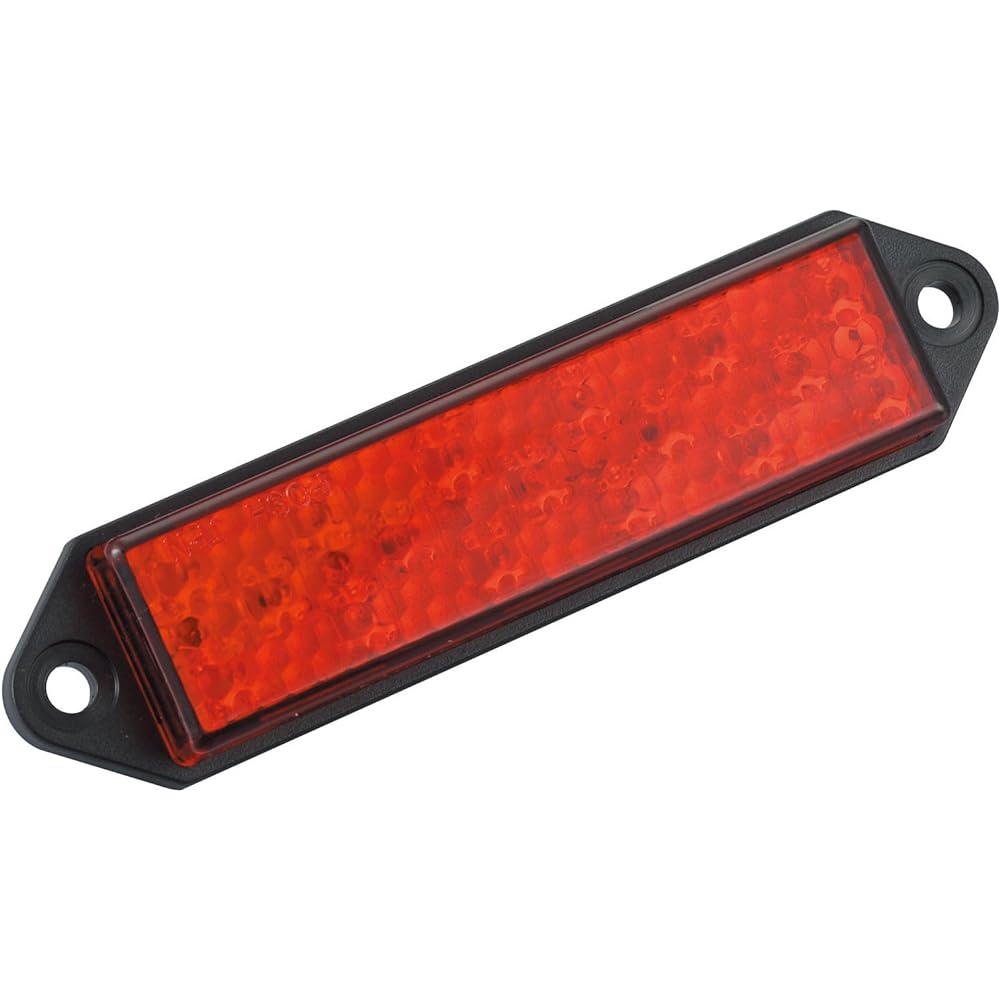 POSH Motorcycle Supplies Paste LED Tail Lamp Universal YZF Type Red 090050-90