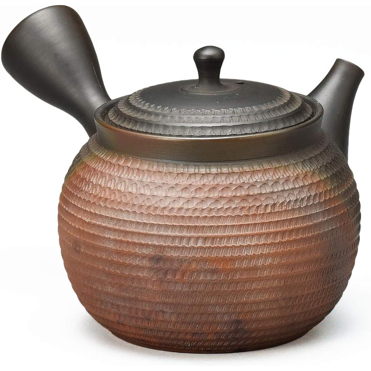 Yamakiikai Teapot Brown 220 Tamakiikai Hen Tsubabiri Teapot M313