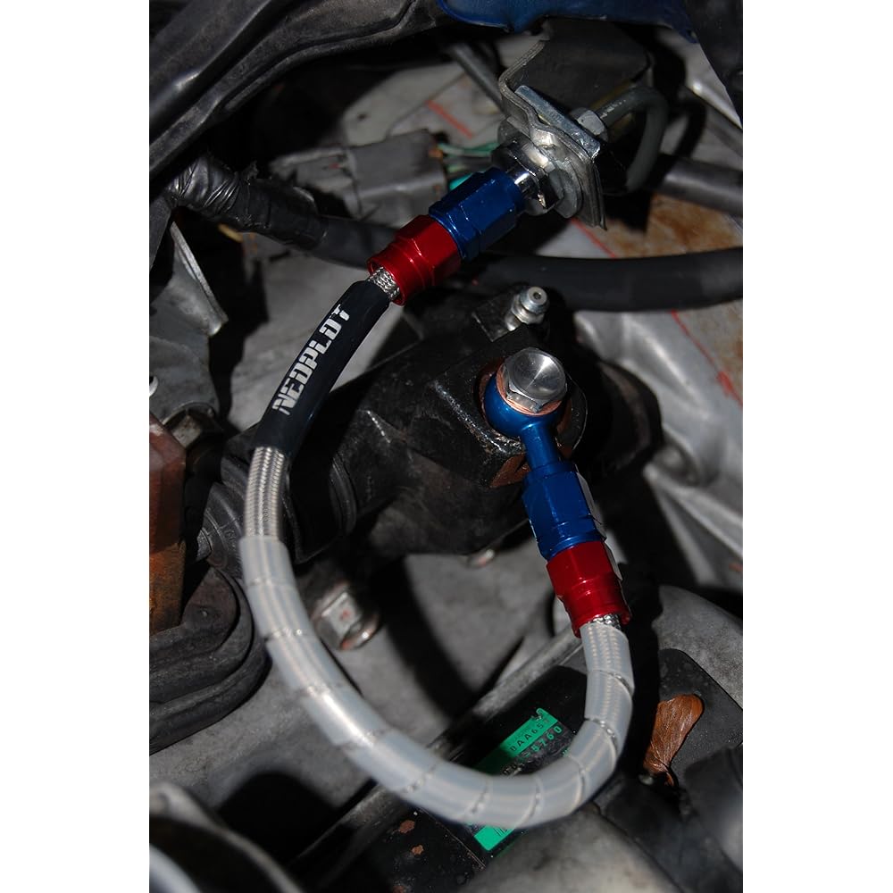 NEOPLOT Clutch Hose Clutch Line NEO NP24810 Stainless steel mesh hose with excellent durability and operability SUBARU Impreza (GRV/GBV)/Legacy B4 (BL5/BLE/BL9 modified 6MT car applied model C type-F type)/WRX