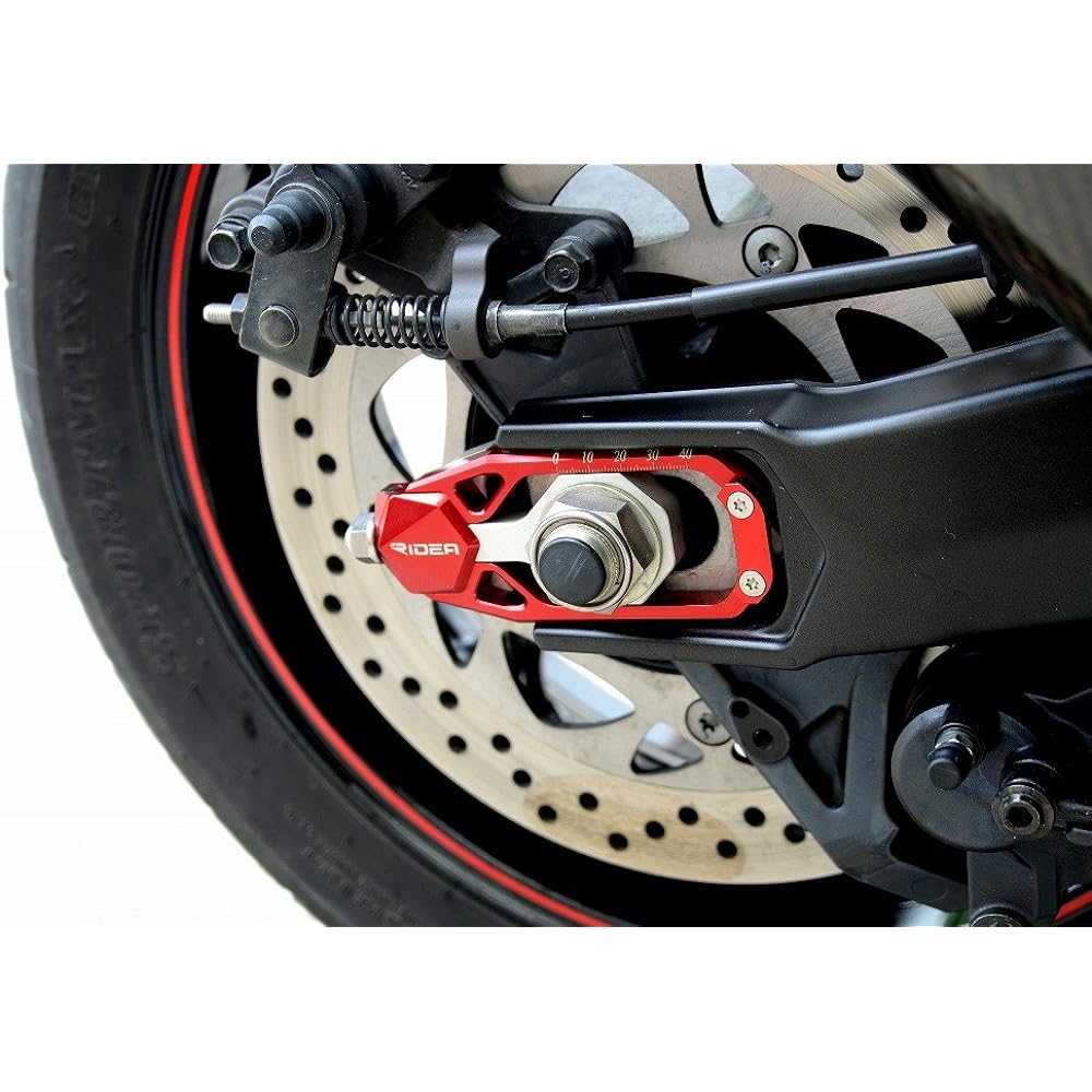 RIDEA Chain Adjuster Black YAMAHA TMAX530 2012-2017 BA-020-BK