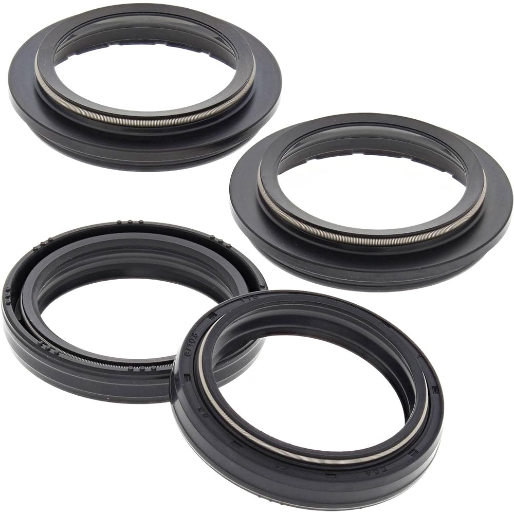 All Balls Racing 56-129 Fork & Dust Seal Kit Compatible/Replacement for Honda/Kawasaki/Suzuki/Yamaha