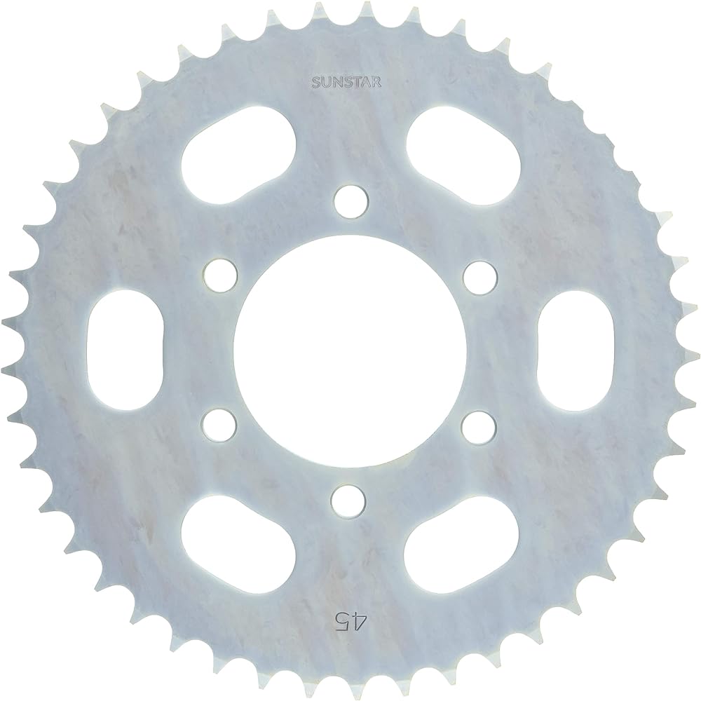 SUNSTAR Rear Sprocket Steel 428-45T TW225/E JY-005-45