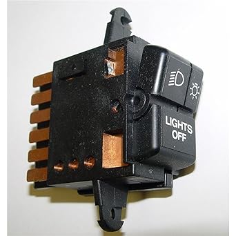 Omix-Ada 172340.05 Headlight Switch 87 – 95 Jeep Wrangler (JK) YJ