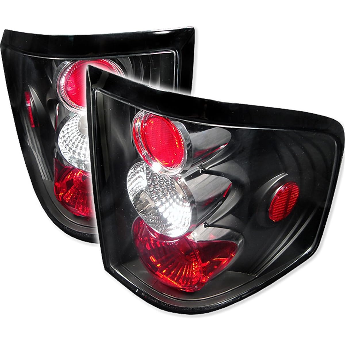Spyder Auto Alt-YD-FF15004FS-BK FORD F150 Flare Side Altezza Tail Light Black