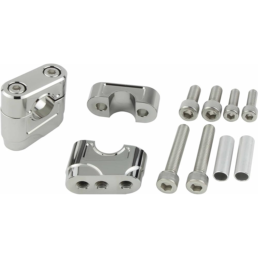 POSH Motorcycle Supplies Muscle Low Bracket Champagne Gold 070053-12