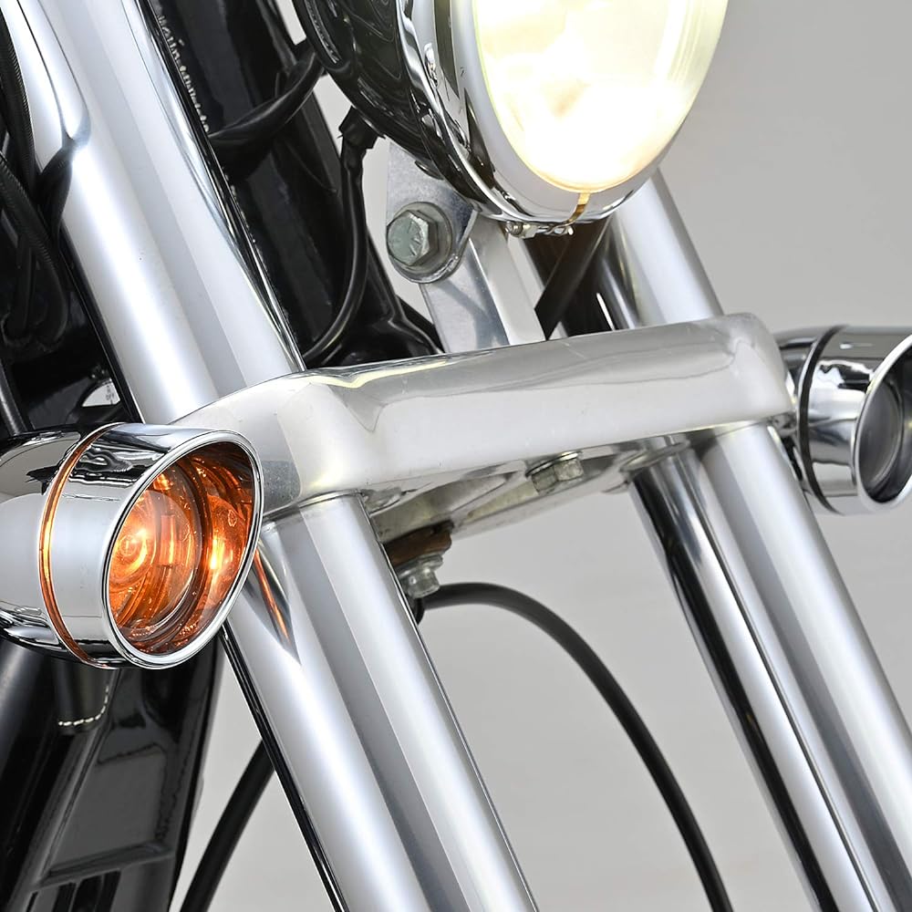 Daytona Bezel Type Turn Signal Lens Kit Smoke Lens 72781