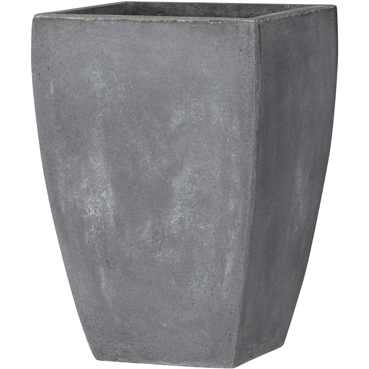 Green Pot Planter Basque Square 44cm Gray GA-0444GY