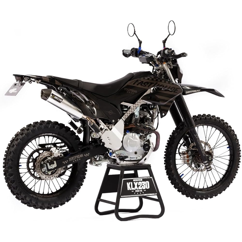 DRC Moto Red Edge Holder Kit KLX230/S/SM Compatible with Genuine Turn Signal Smoke D45-18-516