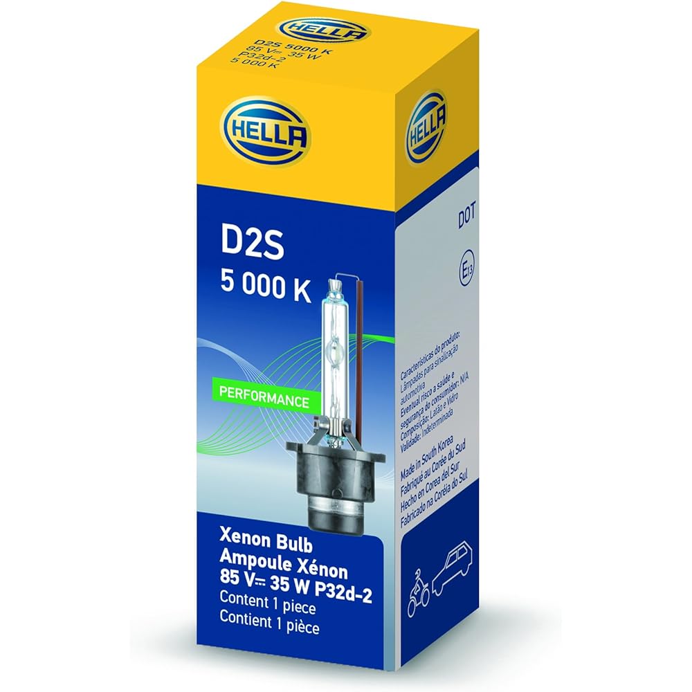 Hella D2S 5000 K Kysenon Performance Light Bulb (85V 35W)