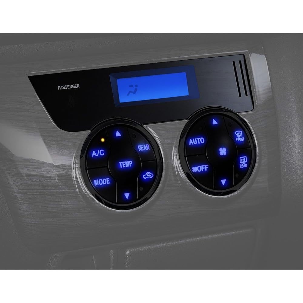 GARAX Indicator LED Color Change System 200 Hiace Air Conditioner Panel/Clear LC-HA2M-EW