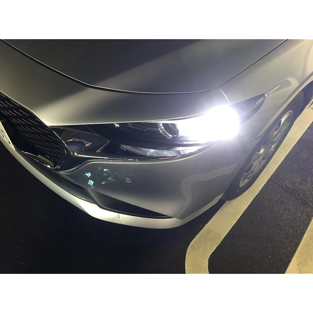 Aya LED Studio Mazda 3 Dedicated Nichia LED Position Lamp T20, Set of 2, Compatible with Vehicle Inspections, Made in Japan